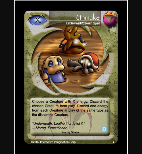 Unmake - Underneath - Foil